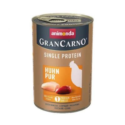 Animonda 400 g x 6 poulet pur Gran Carno SinglePr