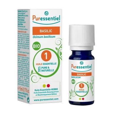 Puressentiel Huile Essentielle Basilic Bio, 5ml