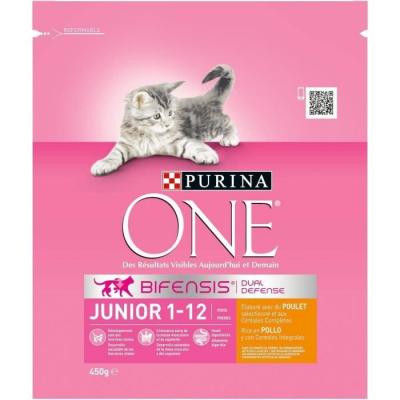 Croquettes au poulet pour chat junior de 1-12 mois 