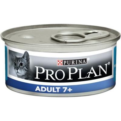 Pro Plan Bo&icirc;te Mousse Adulte 7+ au Thon pour Chat