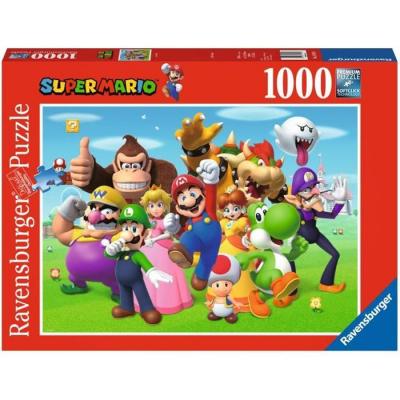 Super Mario, Puzzle - Image de groupe - 1000 pi&egrave;ces 