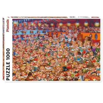 Puzzle carton adulte 1000 pieces RUYER PIATNIK Carton Multicolore