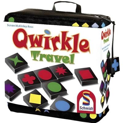 Jeu de soci&eacute;t&eacute; - SCHMIDT - QWIRKLE TRAVEL - Noir - Mixte - 2 joueurs ou plus