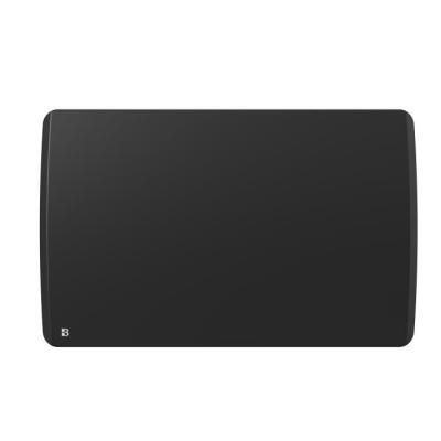 Bestherm - Radiateur &eacute;lectrique fixe &agrave; inertie s&egrave;che c&eacute;ramique 1500W aria horizontal noir
