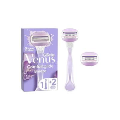 Accessoires corps Gillette Rasoir Venus Breeze + 2 Recharges
