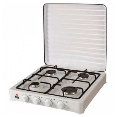 R&eacute;chaud &agrave; gaz Grupo Fm HG400 4F Blanc
