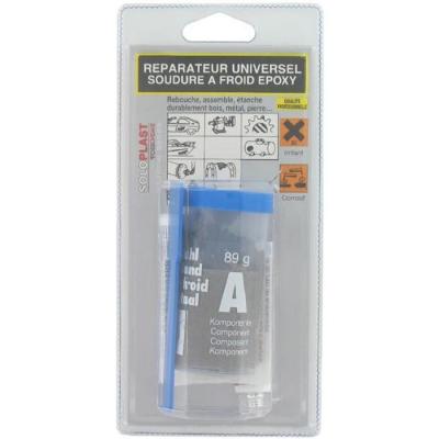 Soloplast - R&eacute;parateur universel soudure &agrave; froid epoxy 125g
