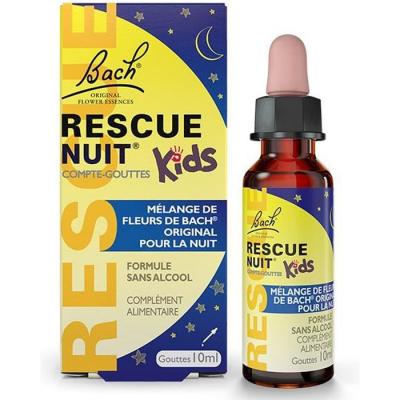 FLEURS DE BACH Rescue nuit Kids gouttes 10ml
