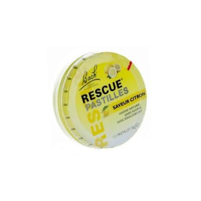 FLEURS DE BACH Rescue pastilles saveur citron boite 50g