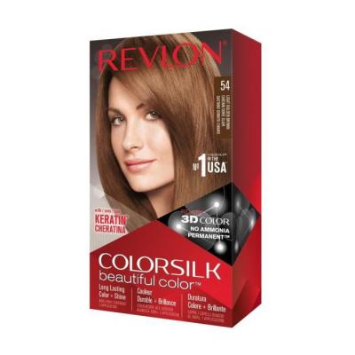 Revlon Colorsilk Coloration Permanente N&deg;54 Ch&acirc;tain Dor&eacute; Clair