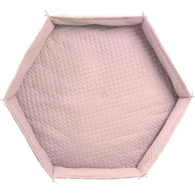 ROBA Tapis de Parc Doux avec Bords ""roba Style"" Hexagonal - Rose-mauve