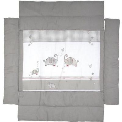 ROBA Tapis de Parc Universel ""Jumbotwins"" 100 x 100 cm - Gris