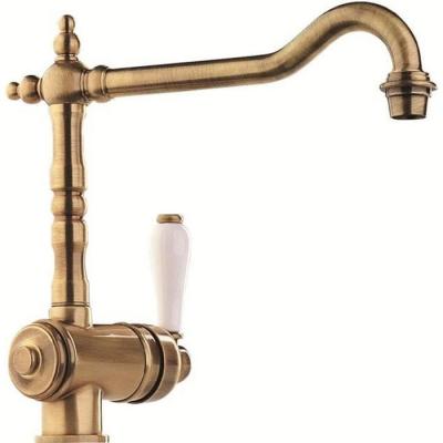 Robinetterie cuisine MITIGEUR R&eacute;tro Vieux Bronze CRBME005