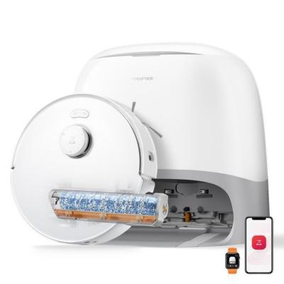 Roborock Qrevo Curv 2 Flow Aspirateur robot avec serpilli&egrave;re &agrave; rouleau