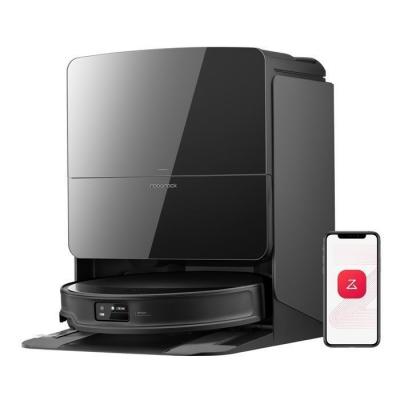 Aspirateur robot Roborock Saros 10R avec station multifonction et navigation AI 22 000 Pa
