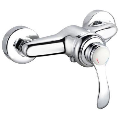 Mitigeur m&eacute;canique douche chrome brillant, EDOUARD ROUSSEAU