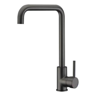 Rousseau robinet mitigeur de cuisine kiloo - sans douchette - gris graphite