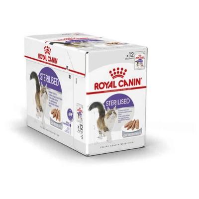 Sachets Sterilised En Mousse Pour Chat - Royal Canin - 12x85g