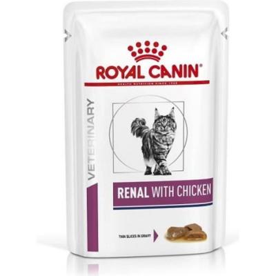 Royal Canin Renal In Loaf Pouch 85g Wet Cat Food 12 Units Multicolore