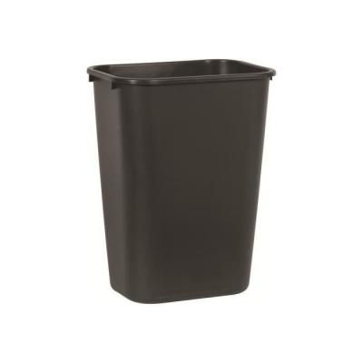 Rubbermaid Commercial Products Rectangulaire corbeille noire
