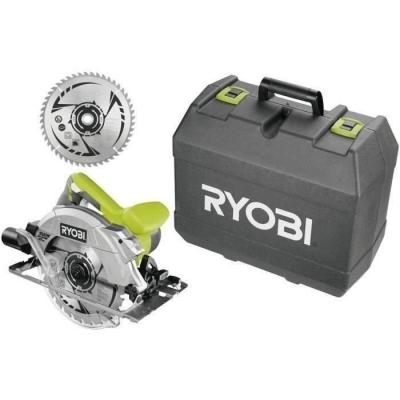 Scie circulaire RYOBI 1600W 66mm - 2 lames 48 dents RCS1600-K2B