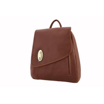 Sac &agrave; dos Katana K 322017 - Marron - Cuir - Femme