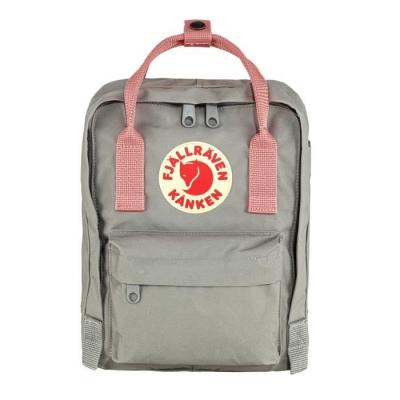 Fj&auml;llr&auml;ven Sac &agrave; dos anthracite / rose clair / rouge feu