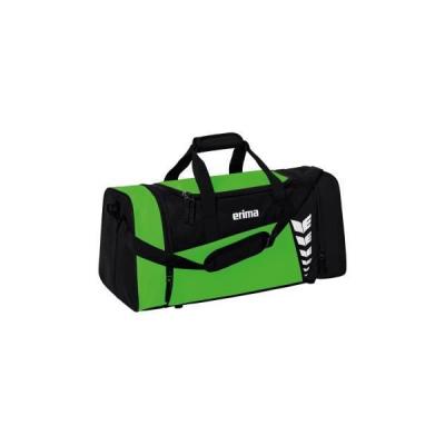 Sac de sport Erima Six Wings - green/noir - M