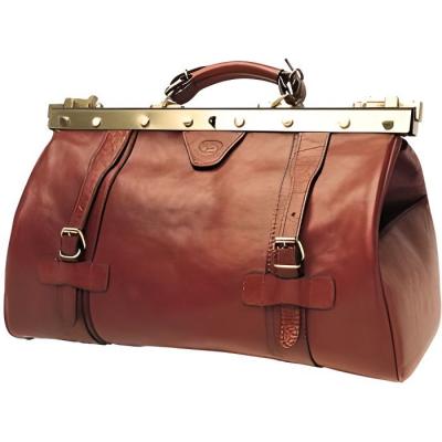 Sac diligence en cuir Katana K 8253 - Marron - Cuir - Femme