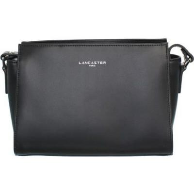 Lancaster Sac port&eacute; travers en cuir Constance (Couleur: Noir)  - Noir