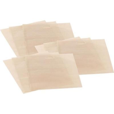 Sachets antiadh&eacute;sifs XL r&eacute;utilisables pour four et grille-pain - x9