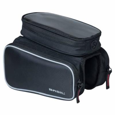 Sacoche de cadre v&eacute;lo Basil Design 3 compartiments (1,5L) 