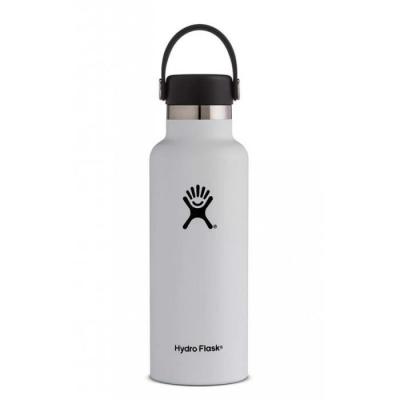 Bouteille hydro flask standard flex cap 530 ml blanc
