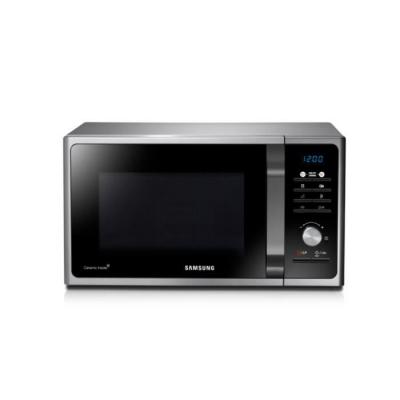 Samsung mg23f301tcs micro-onde comptoir micro-ondes grill 23 l 800 w noir, argent 