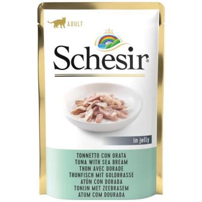 Schesir Thon avec Daurade pour Chiens    20 x  85 gr