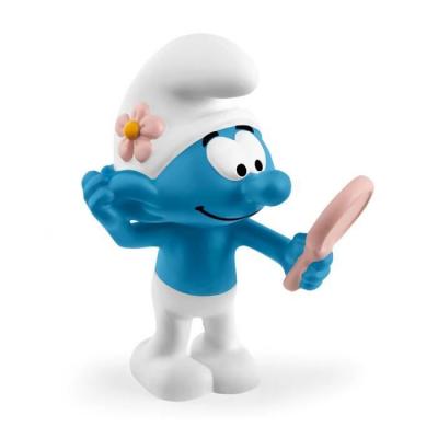 Schleich 20827 Schtroumpf coquet (The Smurfs) Multicolore