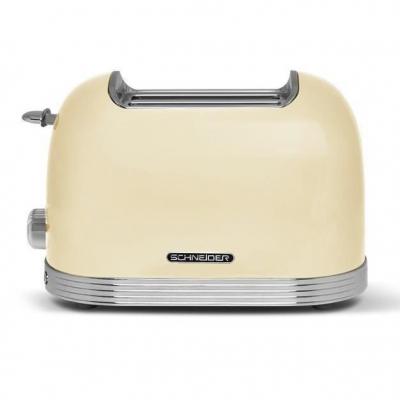 SCHNEIDER CONSUMER GROUP Grille Pain Vintage 2 Fentes Creme 