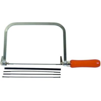 Scie &agrave; chantourner avec 3 lames pour bois et 2 lames pour le m&eacute;tal CK AV09030