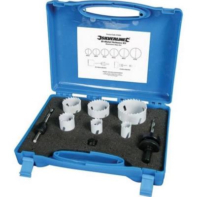 Scie cloche bi-metal coffret electricien de 9 pieces
