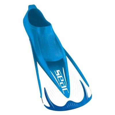 SEAC Palmes Courtes - Adulte - Voilure 3 mat&eacute;riaux - Bleu Blanc Rouge