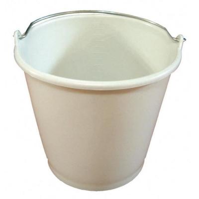 Aluminium et plastique seau 16l*gris mouchete *rivaton*s16