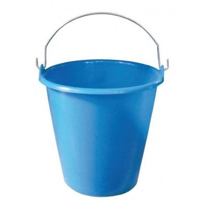 ALUMINIUM ET PLASTIQ Seau m&eacute;nage 8 L, gradu&eacute; Bleu
