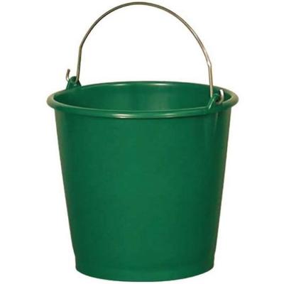 ALUMINIUM ET PLASTIQ Seau Rural 12l gradu&eacute; Vert