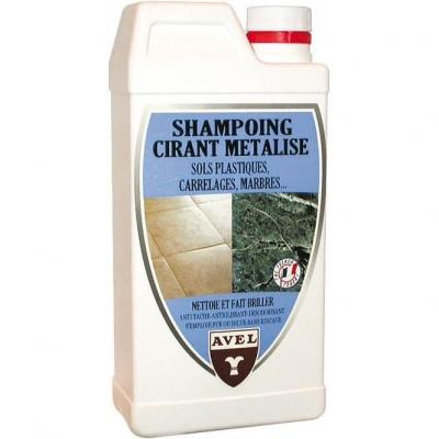 Shampoing cirant m&eacute;tallis&eacute; pour carrelages et sols plastiques - 1 L
