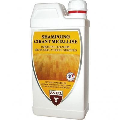 Avel - Shampoing Cirant M&eacute;tallis&eacute; Parquets 1 litre incolore - incolore