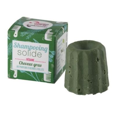 Shampoing solide cheveux gras aux herbes folles LAMAZUNA