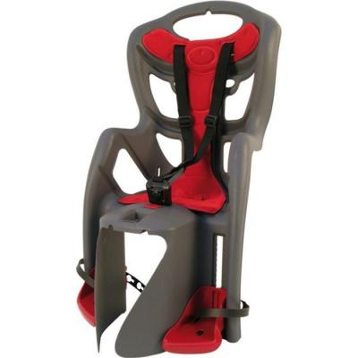 Porte bebe ar sur cadre bellelli pepe gris coussin rouge