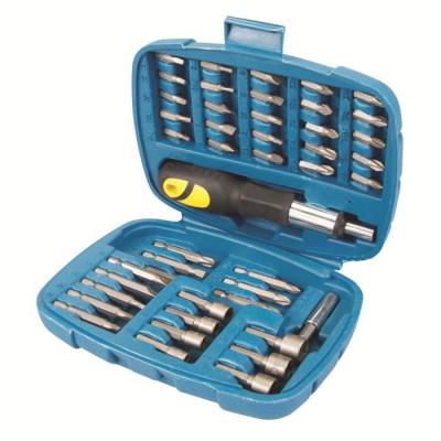 SILVERLINE Coffret 45 tournevis &agrave; cliquet avec douilles et embouts