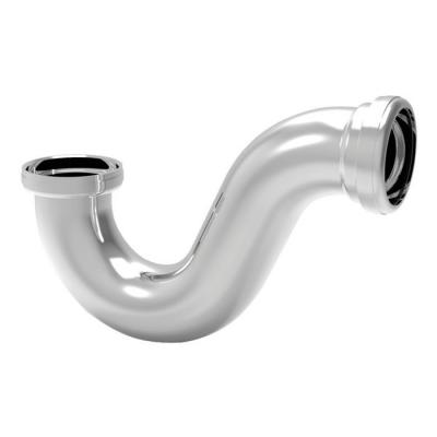 Siphon baignoire laiton chrom&eacute; - 1'1/2 - &Oslash; 40 mm - Valentin