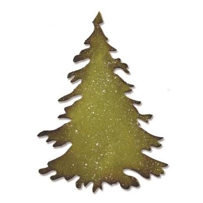 Sizzix 660985 Outil Scrapbooking Bigz Matrice Conif&egrave;re par Tim Holtz